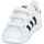 Sko Børn Lave sneakers adidas Originals SUPERSTAR CF I Hvid / Sort