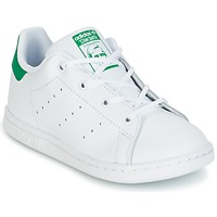 Sko Børn Lave sneakers adidas Originals STAN SMITH I Hvid / Grøn