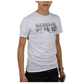 textil Børn T-shirts m. korte ærmer Napapijri  