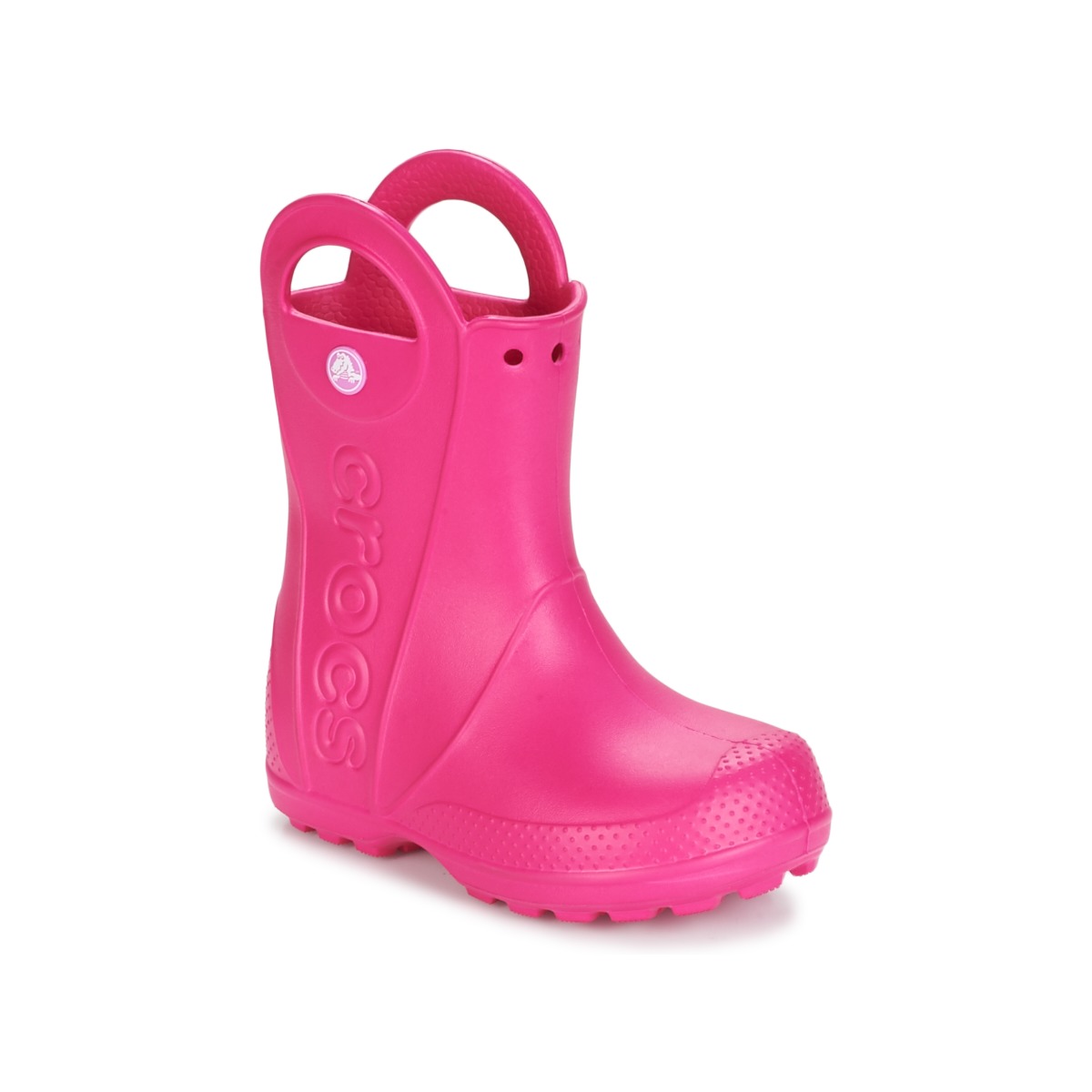 Sko Pige Gummistøvler Crocs HANDLE IT RAIN BOOT Pink
