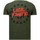 textil Herre T-shirts m. korte ærmer Local Fanatic 44805206 Grøn