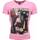 textil Herre T-shirts m. korte ærmer Local Fanatic 7704063 Pink