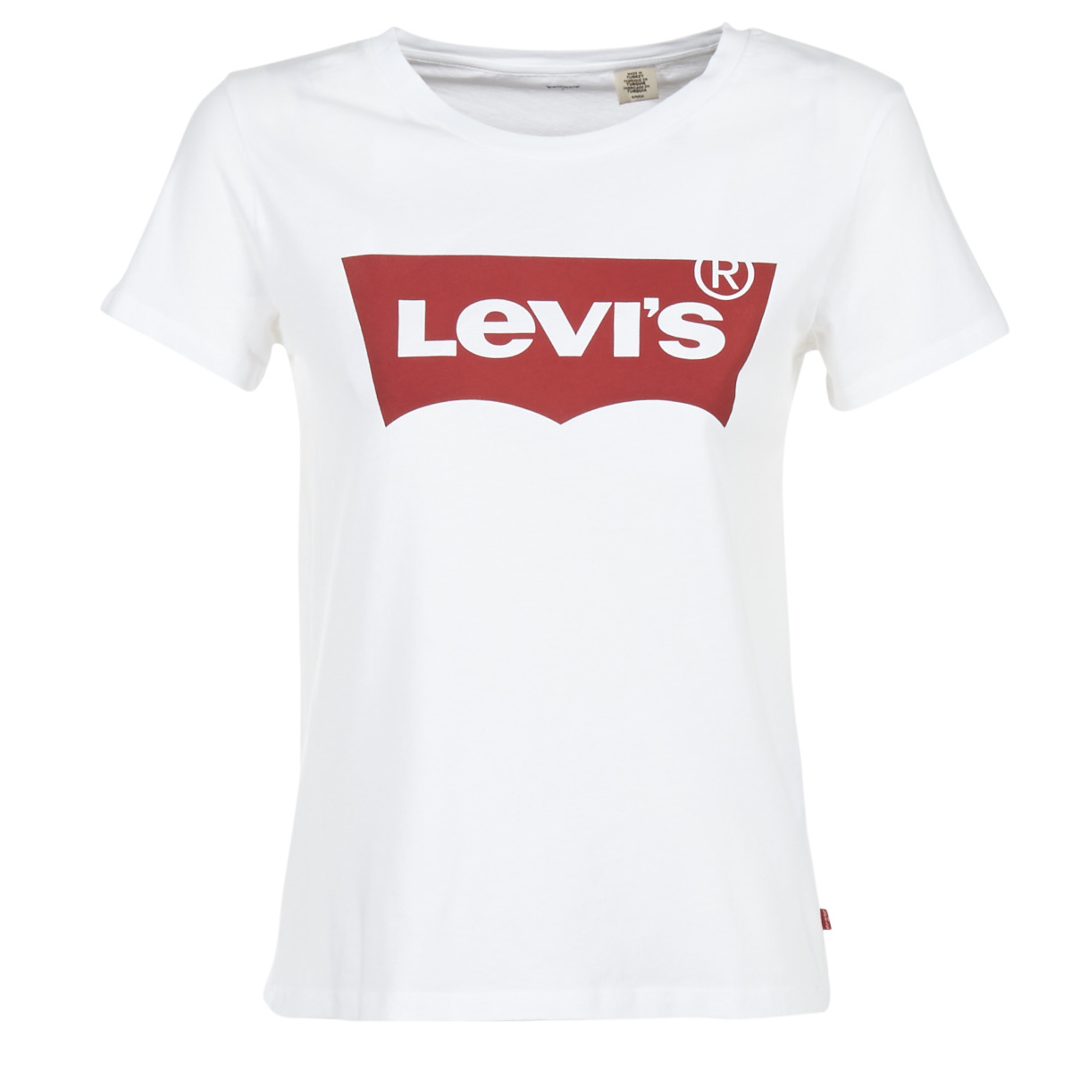 emne bånd Opførsel Levi's THE PERFECT TEE Hvid - Gratis fragt | Spartoo.dk ! - textil T-shirts  m. korte ærmer Dame 172,00 Kr