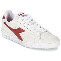 Sko Lave sneakers Diadora GAME L LOW WAXED Hvid / Rød
