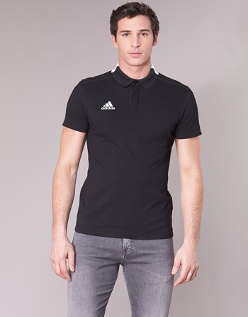 textil Herre Polo-t-shirts m. korte ærmer adidas Performance CON18 CO POLO Sort