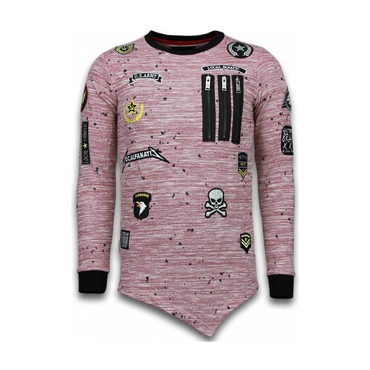 textil Herre Sweatshirts Local Fanatic 55548878 Pink