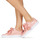 Sko Dame Lave sneakers Puma BASKET HEART PATENT W'S Pink