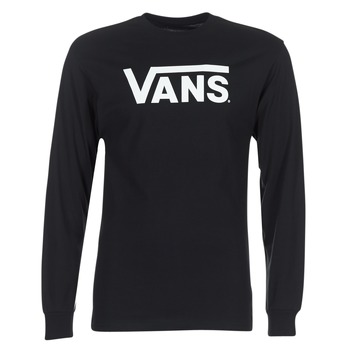 textil Herre Langærmede T-shirts Vans VANS CLASSIC Sort