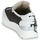 Sko Dame Lave sneakers Now CARK Sort / Hvid