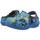 Sko Pige Sandaler Crocs KID'S CLASSIC FUZZ LINED GRAPHIC CLOG Blå