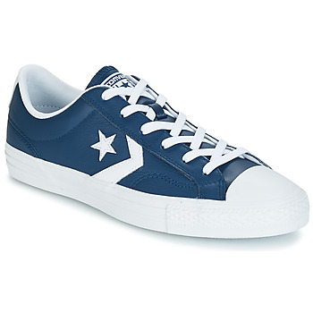 Sko Herre Lave sneakers Converse Star Player Ox Leather Essentials Marineblå