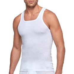 textil Herre Toppe / T-shirts uden ærmer Impetus 1334001 001 Hvid
