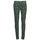 textil Dame Smalle jeans American Retro TINA Sort / Grøn