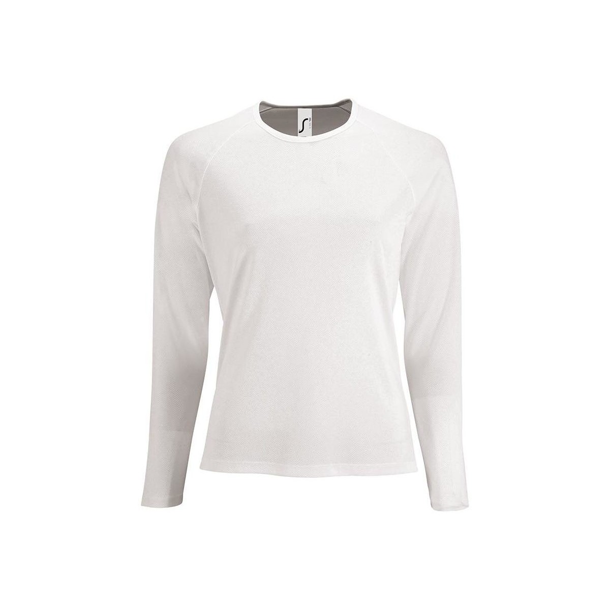 textil Dame Langærmede T-shirts Sols SPORT LSL WOMEN Hvid