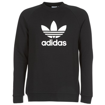 textil Herre Sweatshirts adidas Originals TREFOIL CREW Sort
