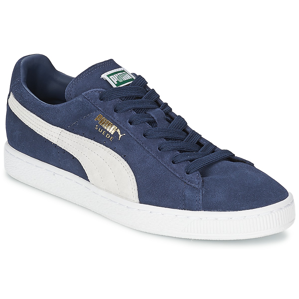 Sko Lave sneakers Puma SUEDE CLASSIC Blå / Hvid