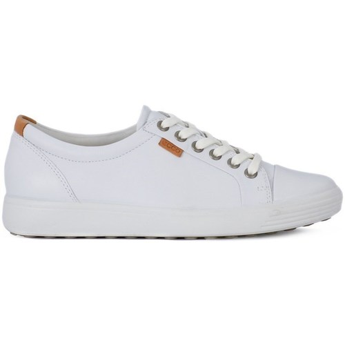 Sko Dame Lave sneakers Ecco Soft 7 Hvid