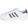 Sko Dame Lave sneakers adidas Originals SUPERSTAR W Hvid / Violet