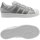 Sko Børn Lave sneakers adidas Originals Superstar J Grå, Sølv