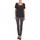 textil Dame T-shirts m. korte ærmer Calvin Klein Jeans WAGMAR SILK Sort