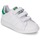 Sko Børn Lave sneakers adidas Originals STAN SMITH CF C Hvid / Grøn