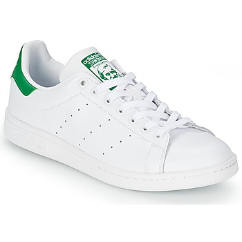 Sko Lave sneakers adidas Originals STAN SMITH Hvid / Grøn