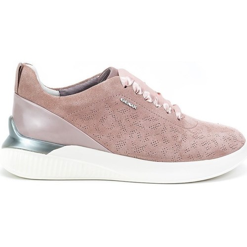 Sko Dame Lave sneakers Geox Theragon Pink