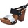 Sko Dame Sandaler Made In Italia BY514 Sort
