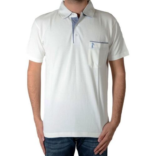 textil Herre Polo-t-shirts m. korte ærmer Marion Roth 55990 Beige