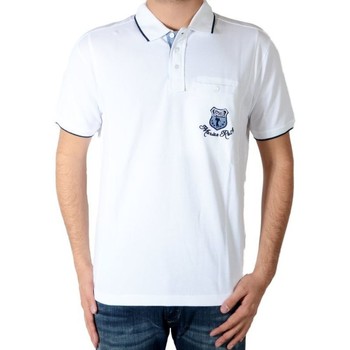 textil Herre Polo-t-shirts m. korte ærmer Marion Roth 56020 Hvid