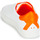 Sko Dame Lave sneakers KLOM KISS Hvid / Orange