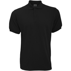 textil Herre Polo-t-shirts m. korte ærmer B And C PU409 Black