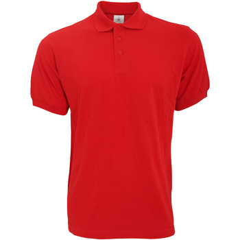 textil Herre Polo-t-shirts m. korte ærmer B And C PU409 Red