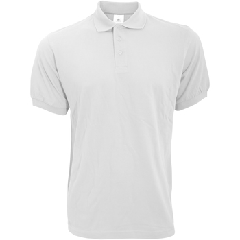 textil Herre Polo-t-shirts m. korte ærmer B And C PU409 White