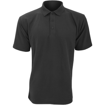 textil Herre Polo-t-shirts m. korte ærmer Ultimate Clothing Collection UCC003 Black