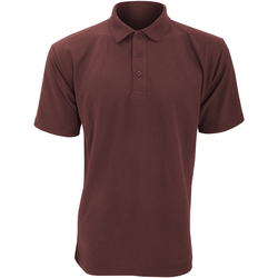 textil Herre Polo-t-shirts m. korte ærmer Ultimate Clothing Collection UCC003 Burgundy