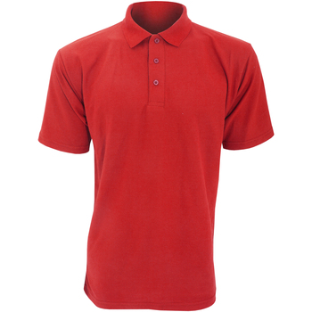 textil Herre Polo-t-shirts m. korte ærmer Ultimate Clothing Collection UCC003 Rød