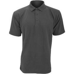 textil Herre Polo-t-shirts m. korte ærmer Ultimate Clothing Collection UCC003 Charcoal