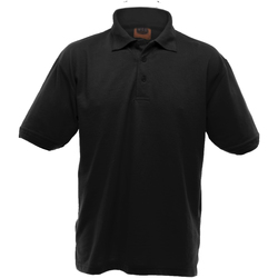 textil Herre Polo-t-shirts m. korte ærmer Ultimate Clothing Collection UCC004 Black
