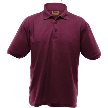 textil Herre Polo-t-shirts m. korte ærmer Ultimate Clothing Collection UCC004 Burgundy