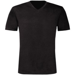 textil Herre T-shirts m. korte ærmer B And C TU006 Black