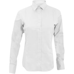 textil Dame Skjorter / Skjortebluser Kustom Kit KK388 White