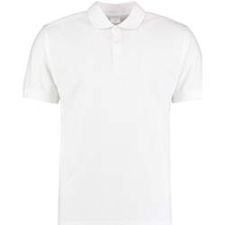 textil Herre Polo-t-shirts m. korte ærmer Kustom Kit KK413 White
