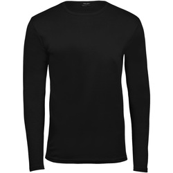 textil Herre Langærmede T-shirts Tee Jays TJ530 Black