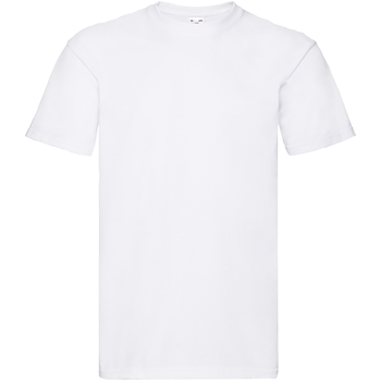 textil Dreng T-shirts m. korte ærmer Fruit Of The Loom 61044 Hvid