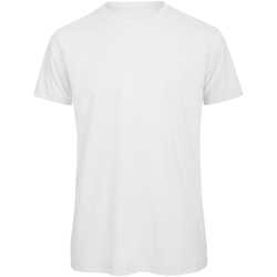 textil Herre T-shirts m. korte ærmer B And C TM042 White