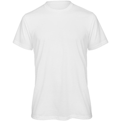 textil Herre T-shirts m. korte ærmer B And C TM062 White