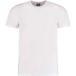 textil Herre T-shirts m. korte ærmer Kustom Kit KK504 White
