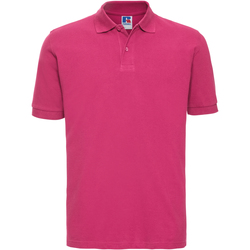 textil Herre Polo-t-shirts m. korte ærmer Russell 569M Fuchsia