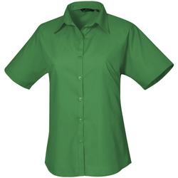 textil Dame Skjorter / Skjortebluser Premier PR302 Emerald